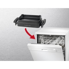 Tefal XA7258 Sandwich Toaster - Black Stainless Steel | Perfectly Toasted Sandwiches Anytime!
